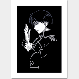 Alchemist Roy Mustang Posters and Art